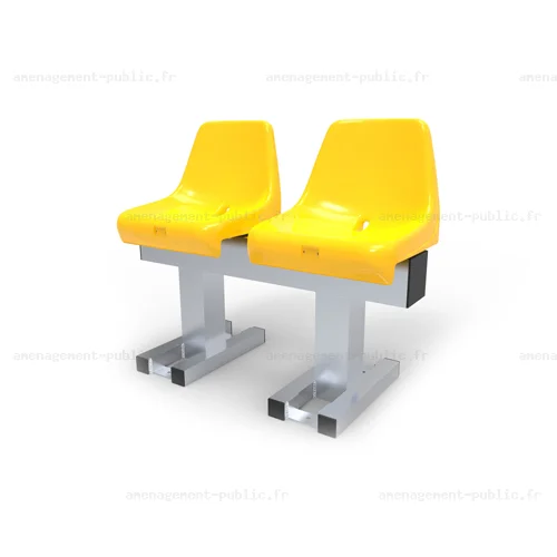 Banc de touche extérieur 2 sièges